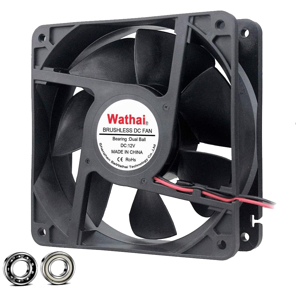 Dual Ball Industrial High-Speed Cooling Fan